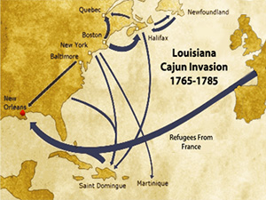 Acadian to Cajun