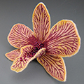 felt orchid pin