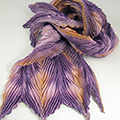 shibori scarf